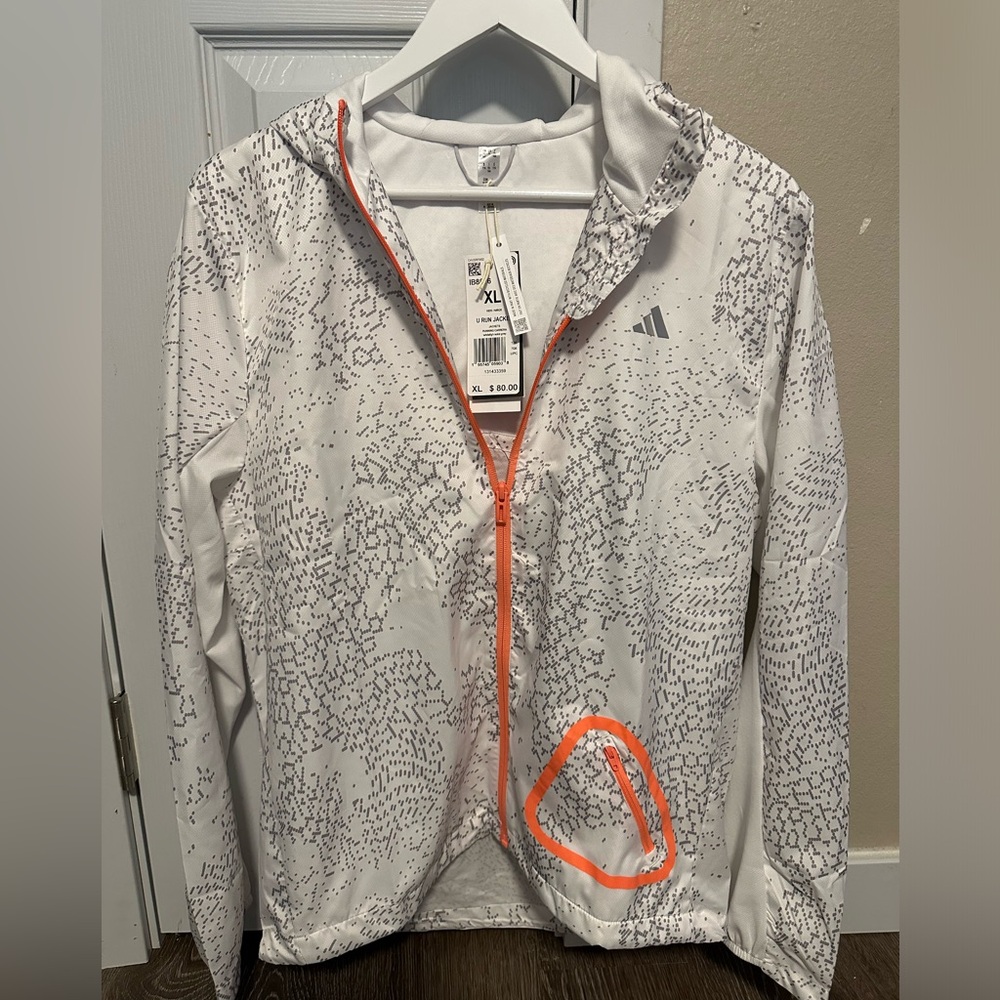 NWT Adidas Youth XL U Run Jacket